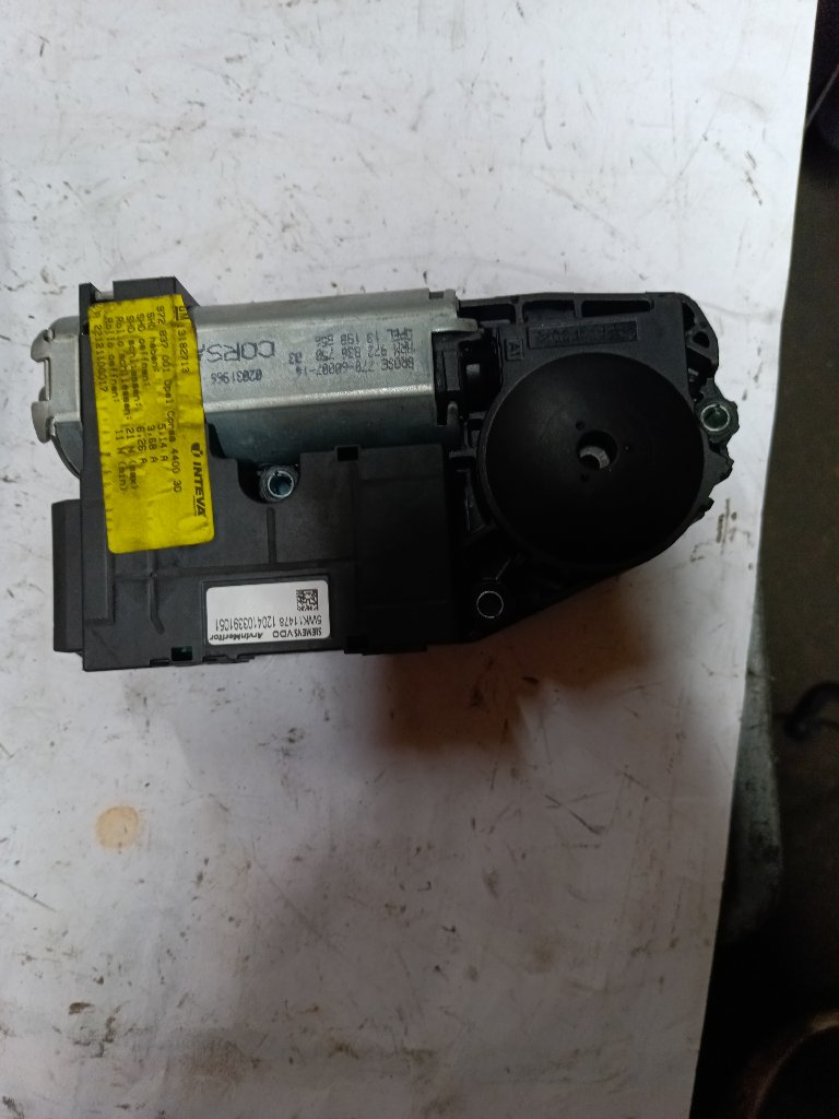 Motor voor schuifdak