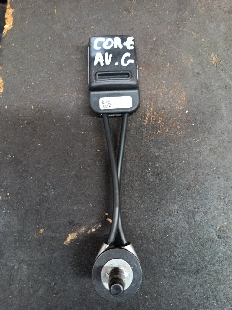 Front left seat belt buckle