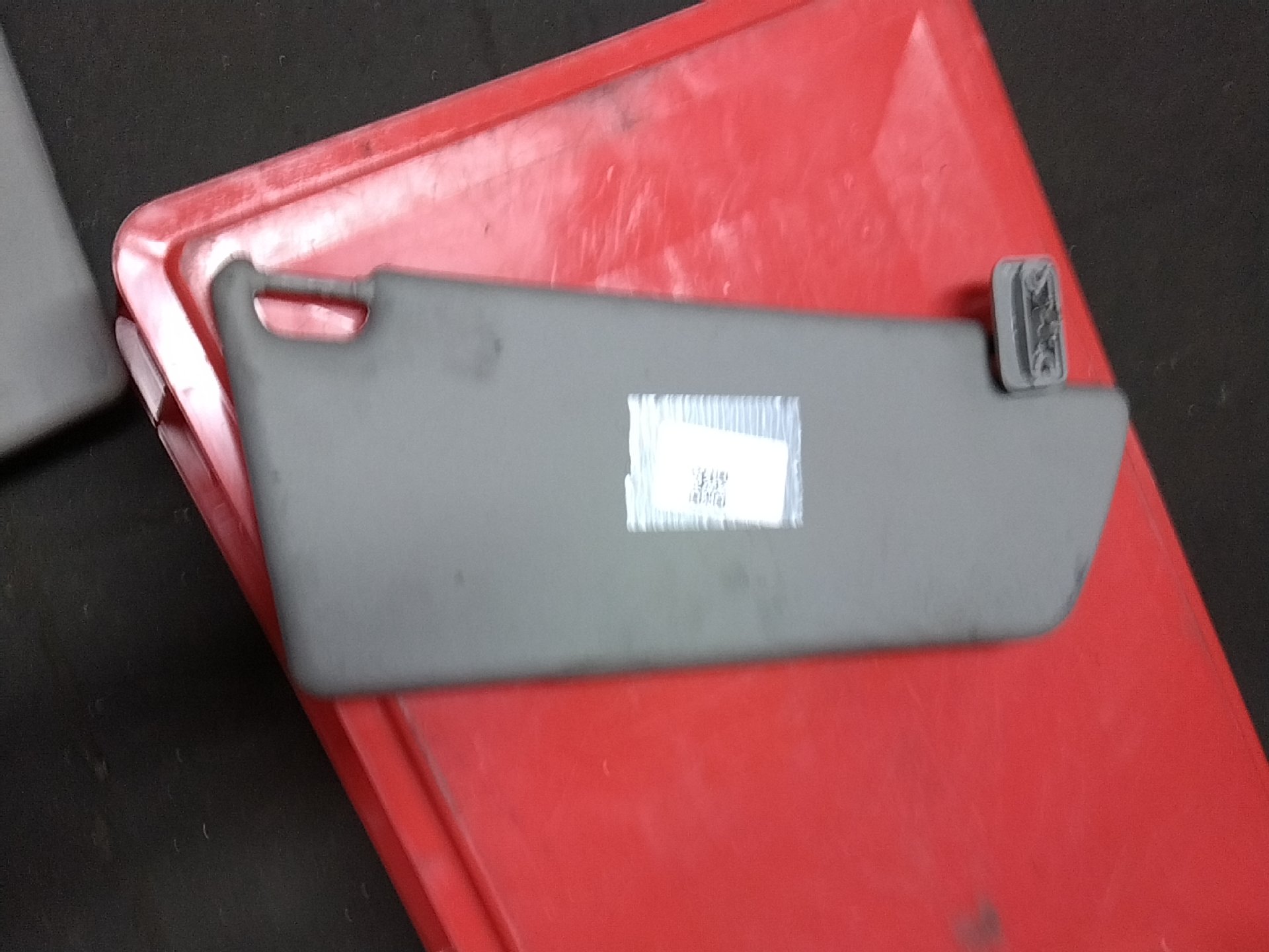 Left front sun visor