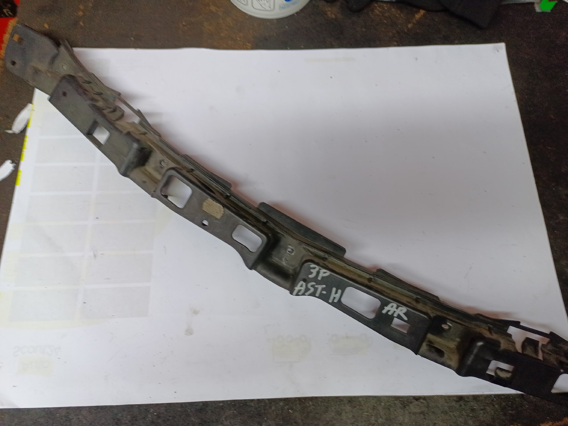 Achterbumpersteun (of versteviging) 3P