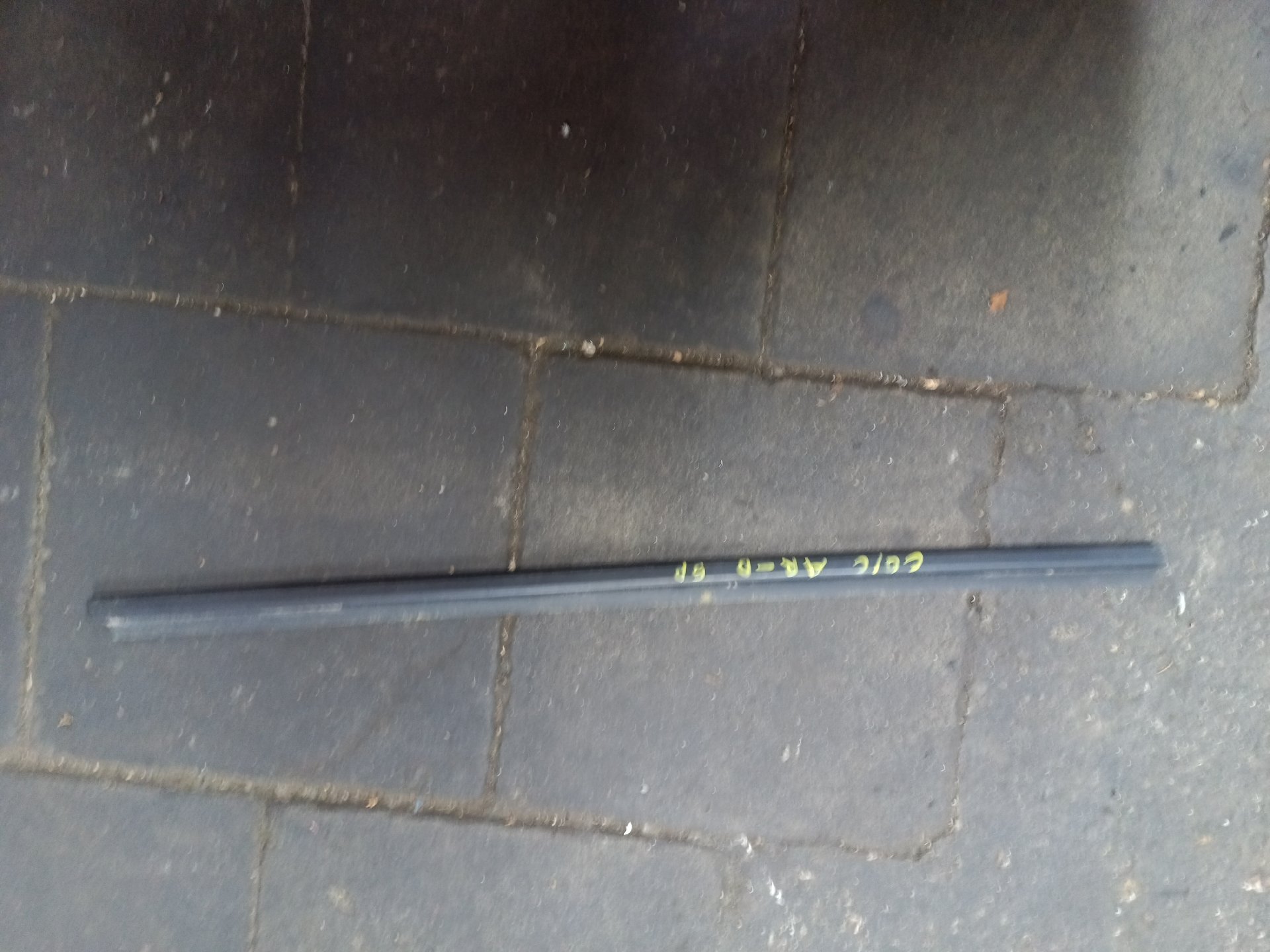 Rear right window seals