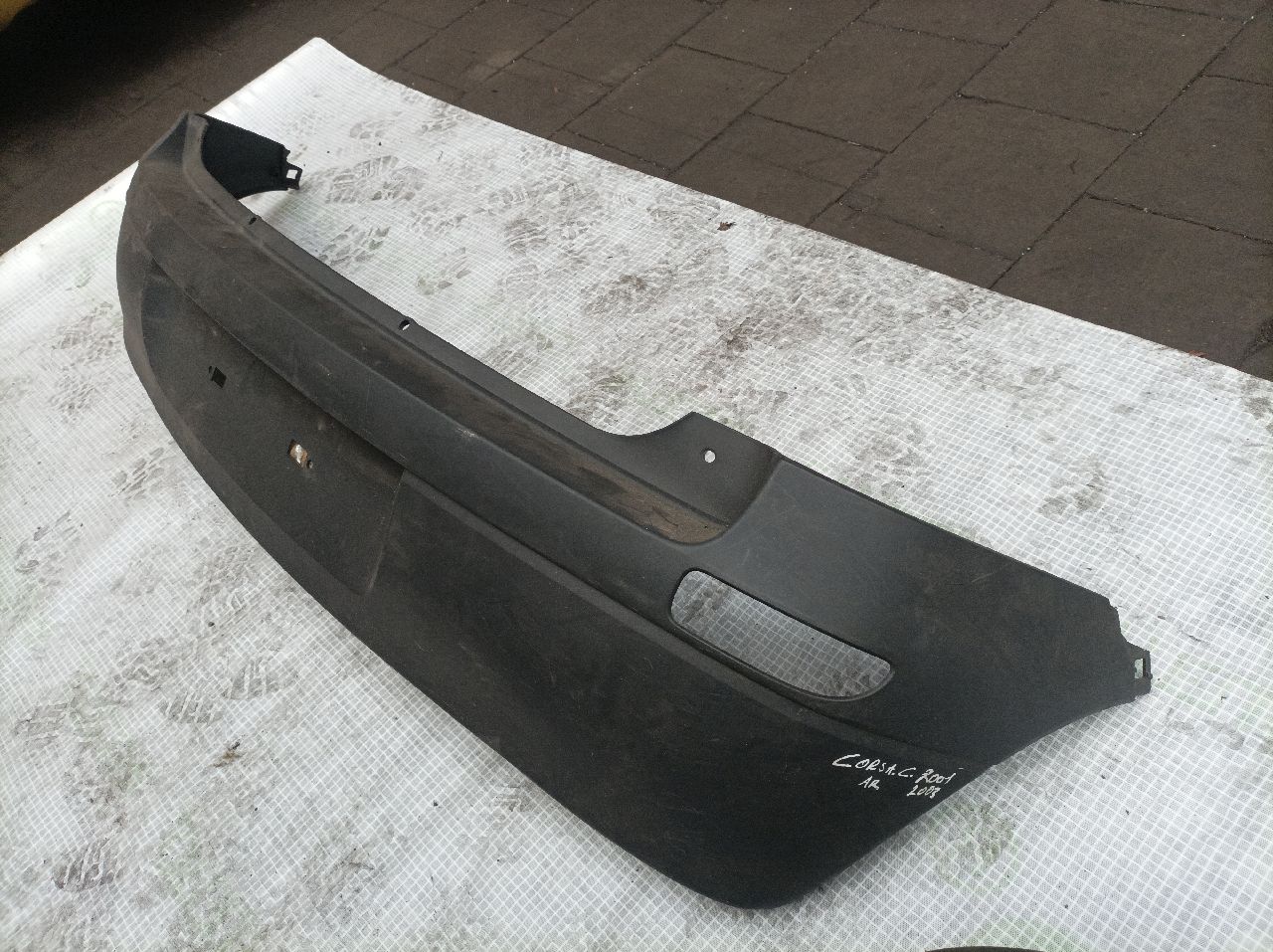 Rear bumper for Corsa C Phase 1