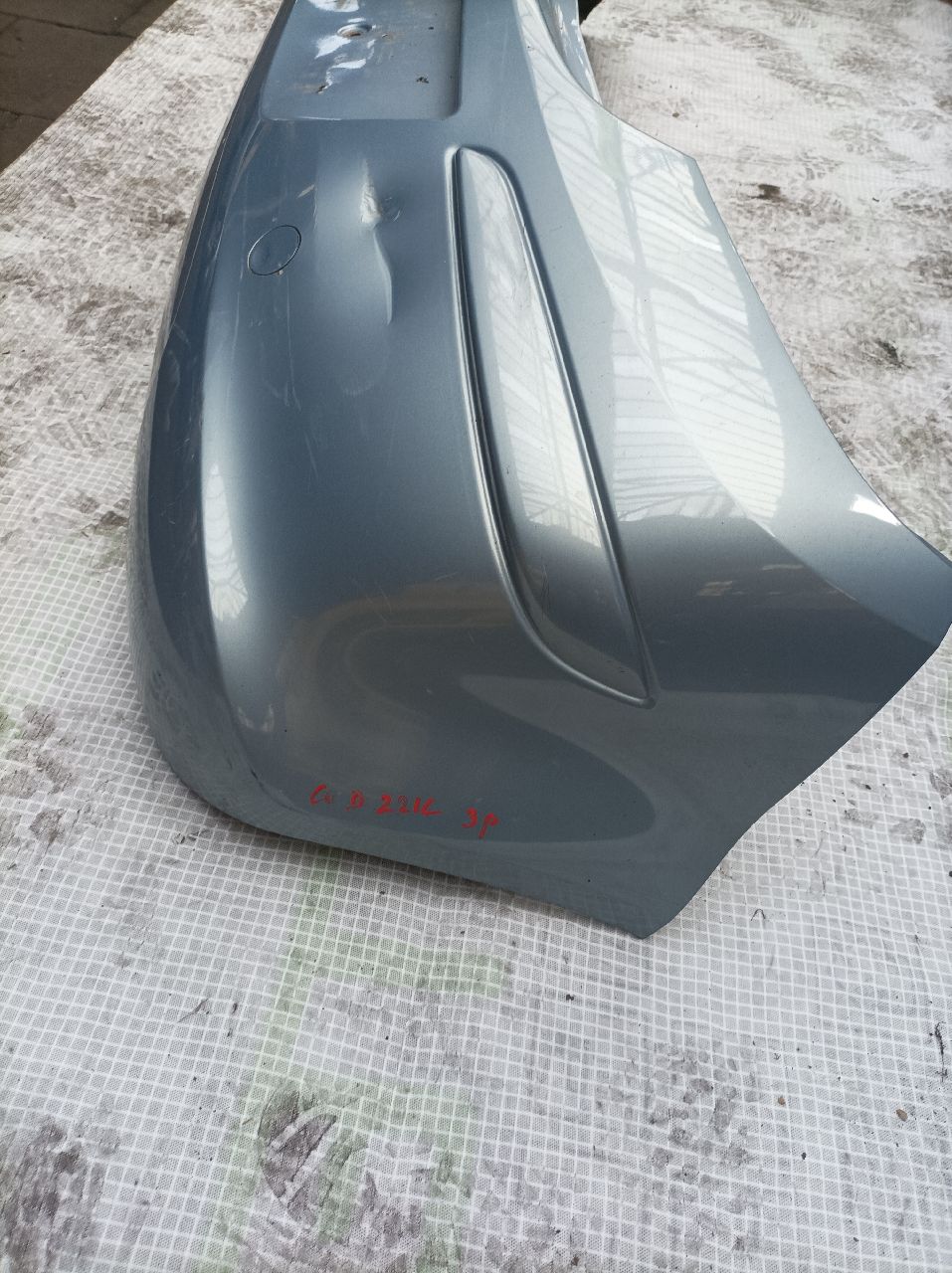 Parchoc arrière corsa D 3p