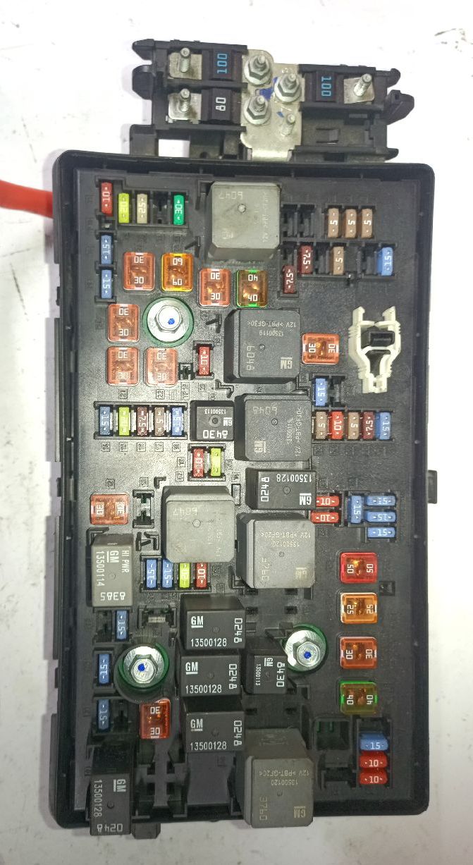 Fuse box ZX
