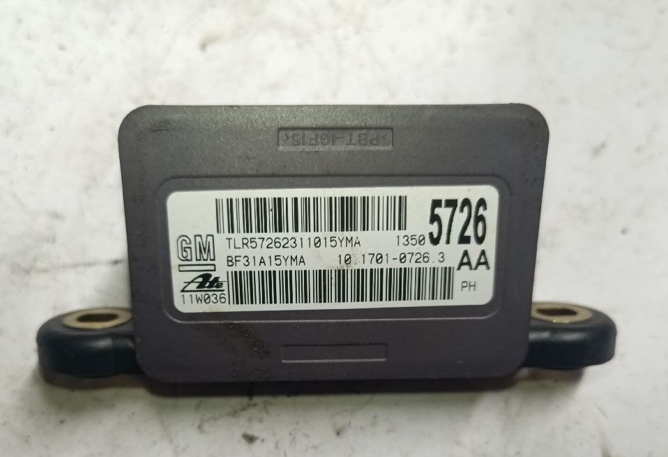 Yaw rate and acceleration sensor