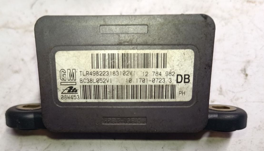 Yaw rate and acceleration sensor