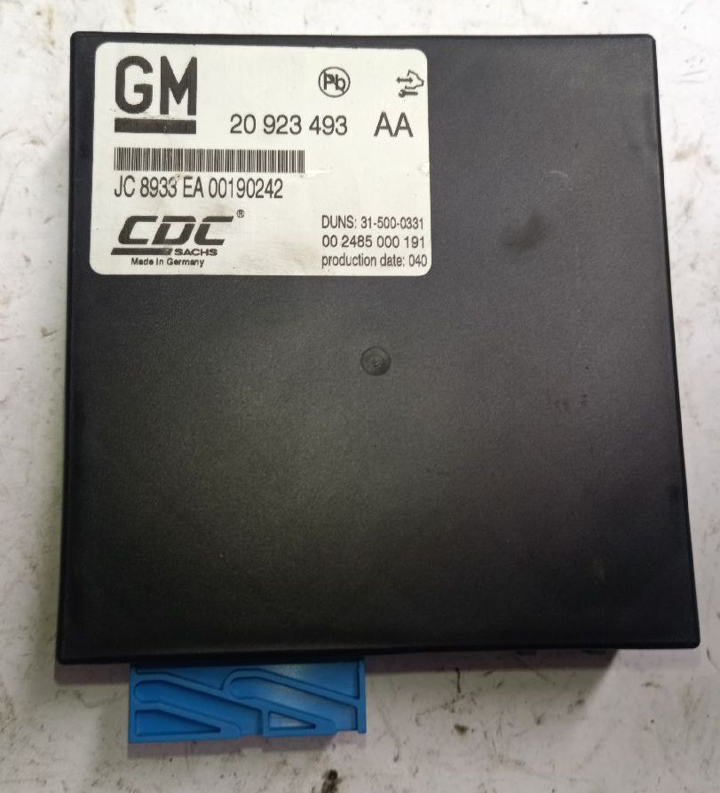 Console centrale, commande chauffage/clim