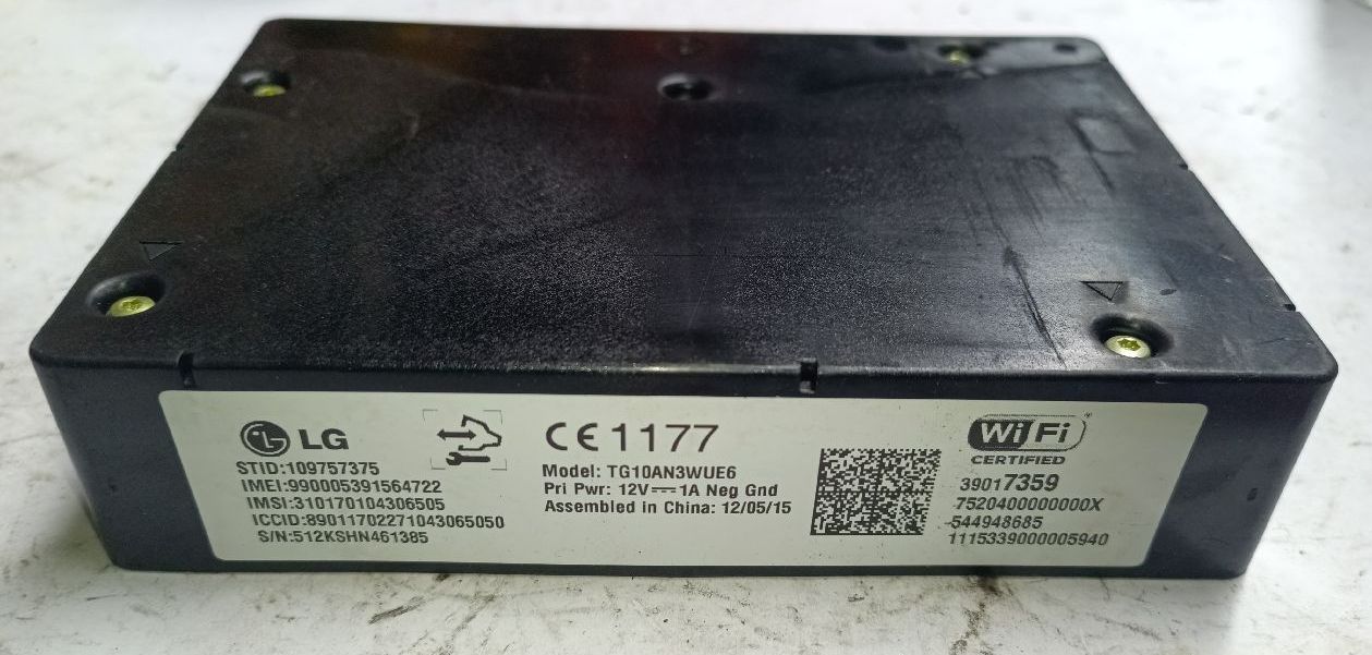 Module unité de contrôle Bluetooth