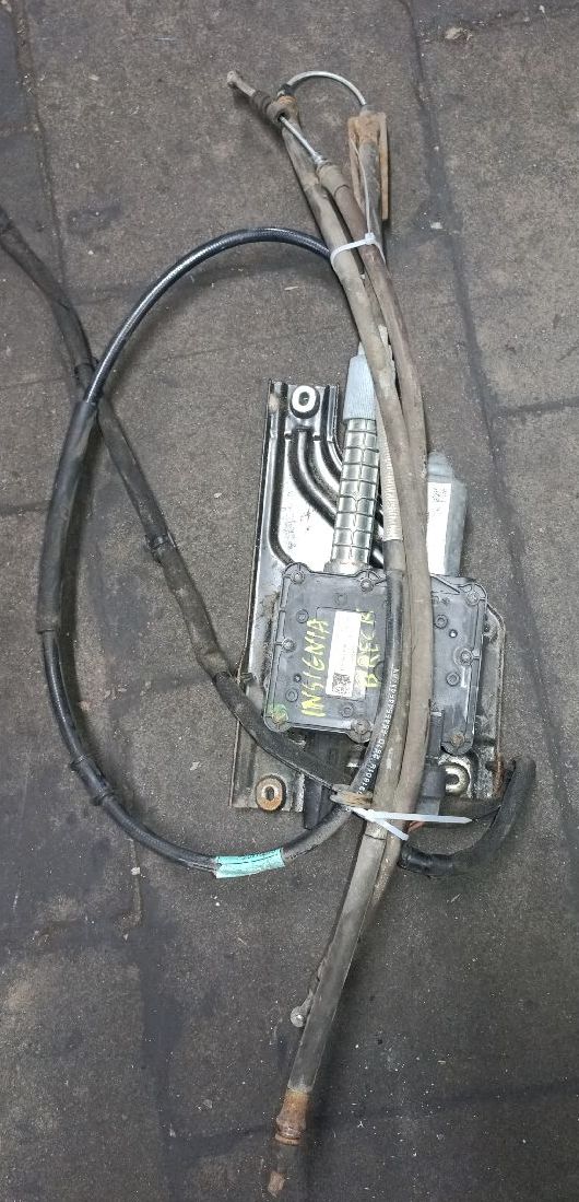 Parking brake actuator with control unit