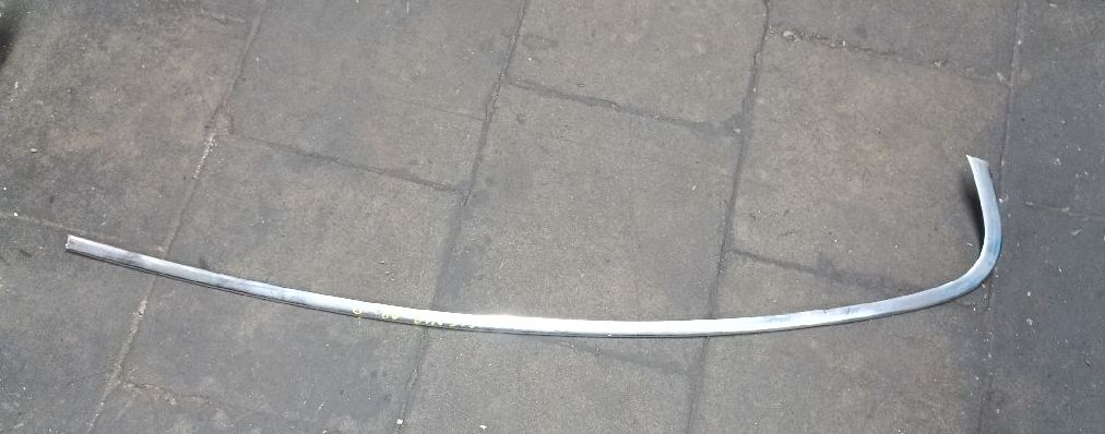 Right rear door window moldings