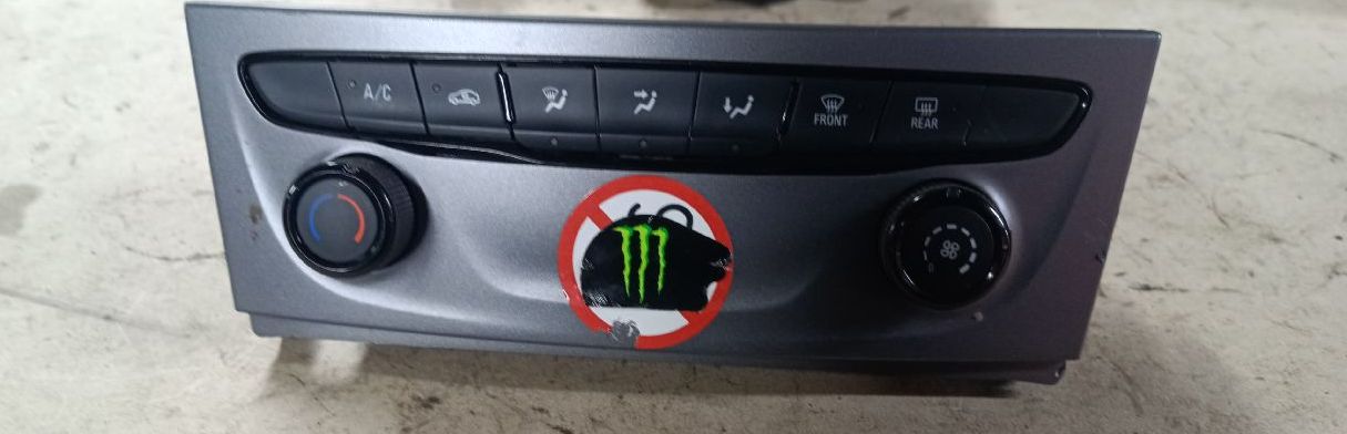 Climate control button