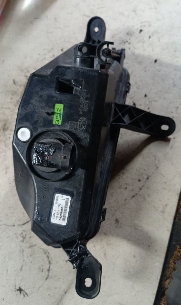 Left front headlight