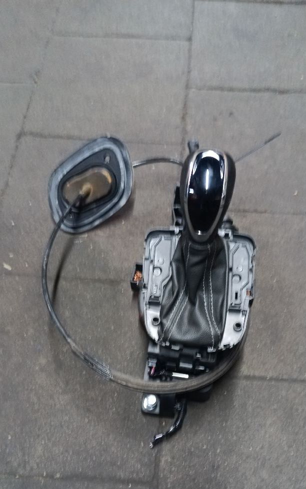 gearshift lever with wiring harness