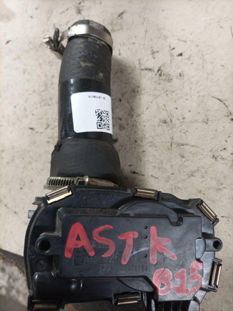 Boîtier papillon Opel 1.5 cdti