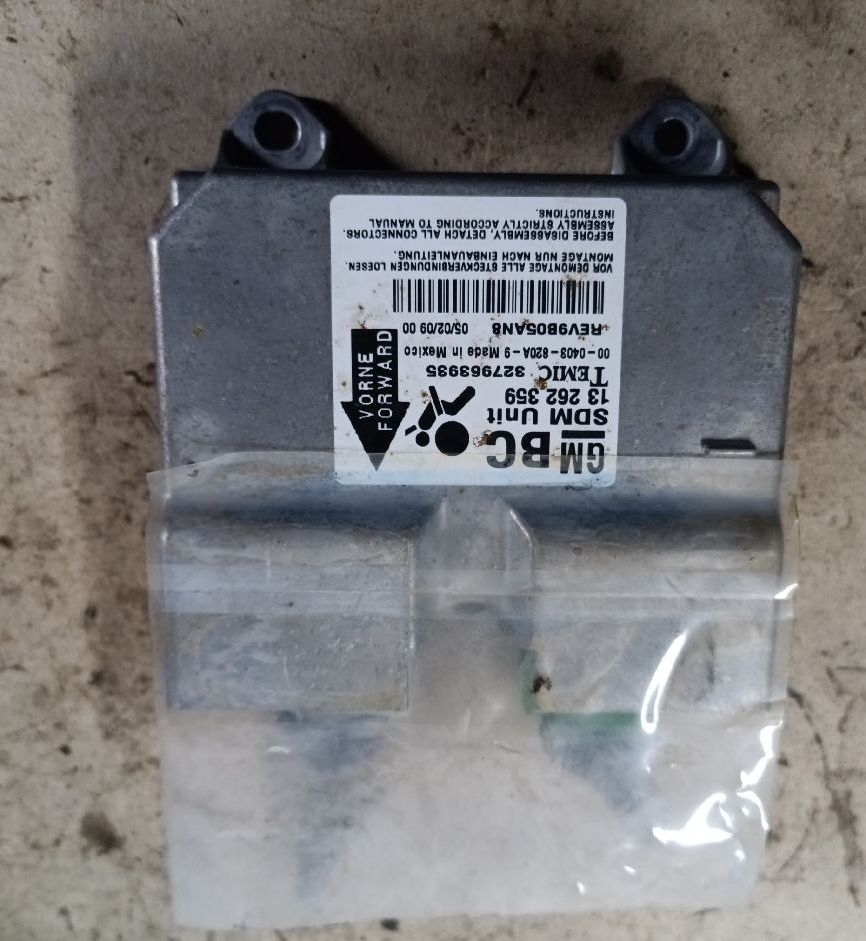 Module commande airbag BC