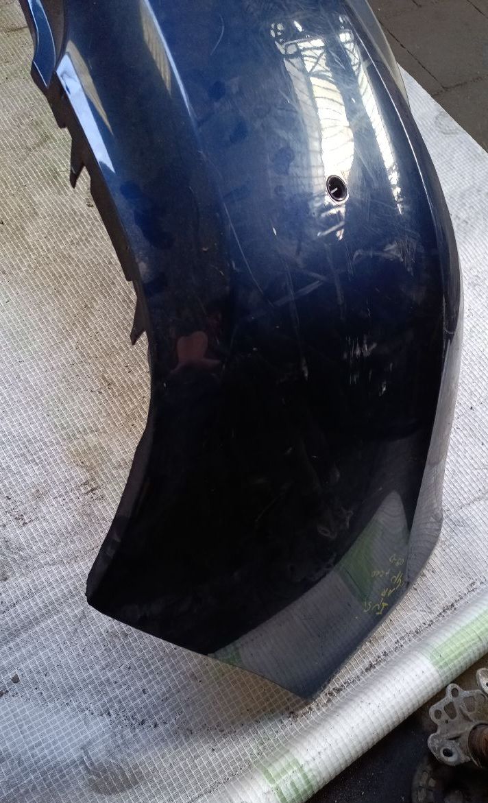 Achterbumper voor Insignia, blauw, met 4 sensoren