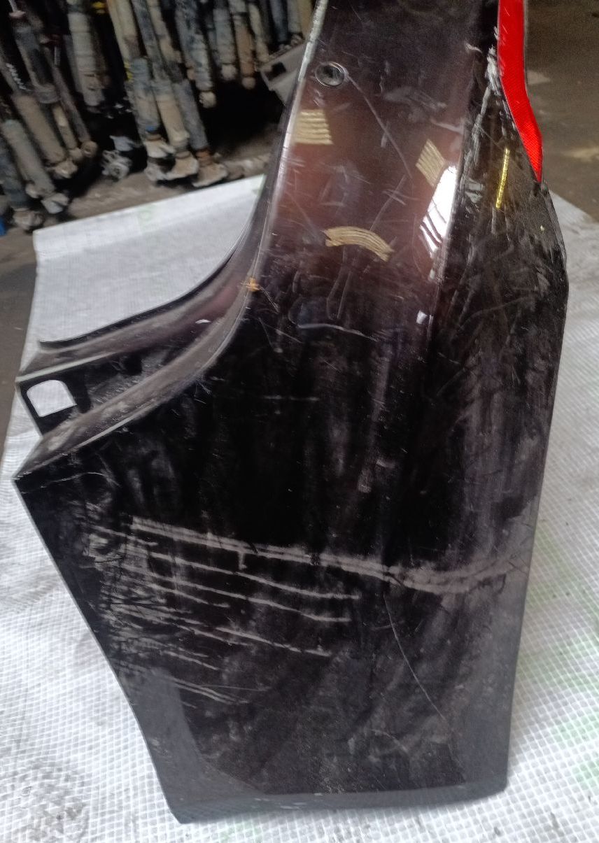 Rear bumper for Insignia, 4 sensors, aubergine