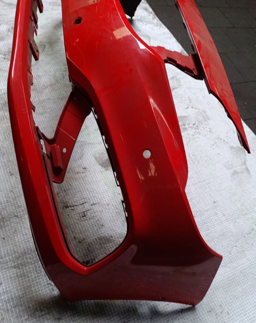 Front bumper for Astra K, 4 sensors, red