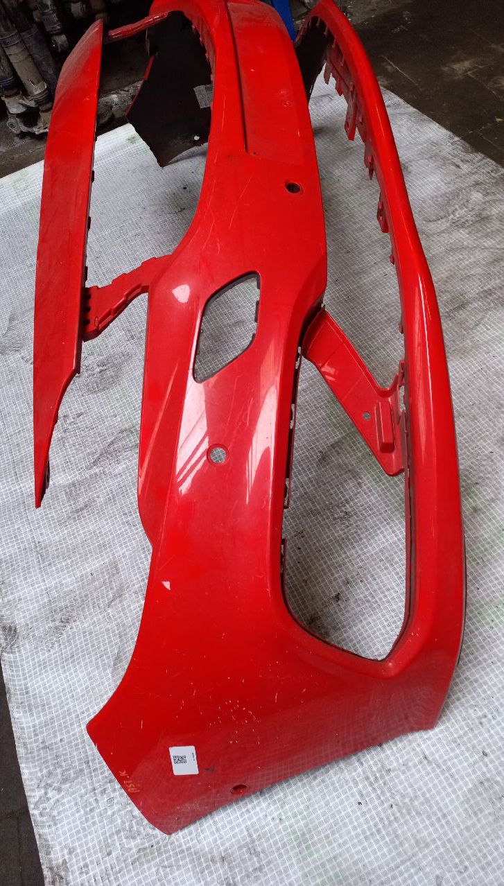Front bumper for Astra K, 4 sensors, red