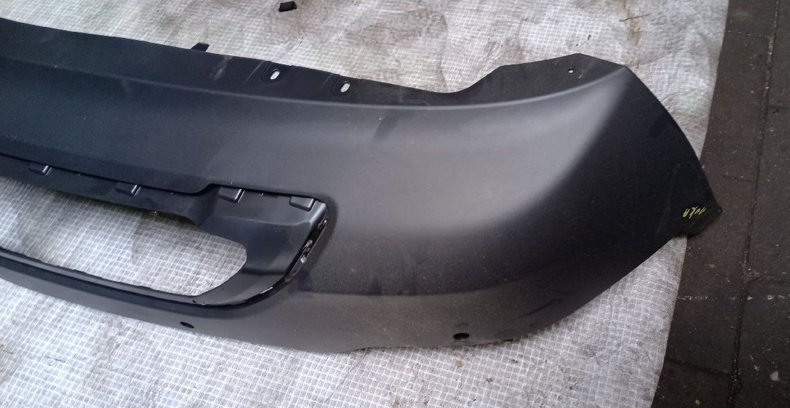 Rear bumper support