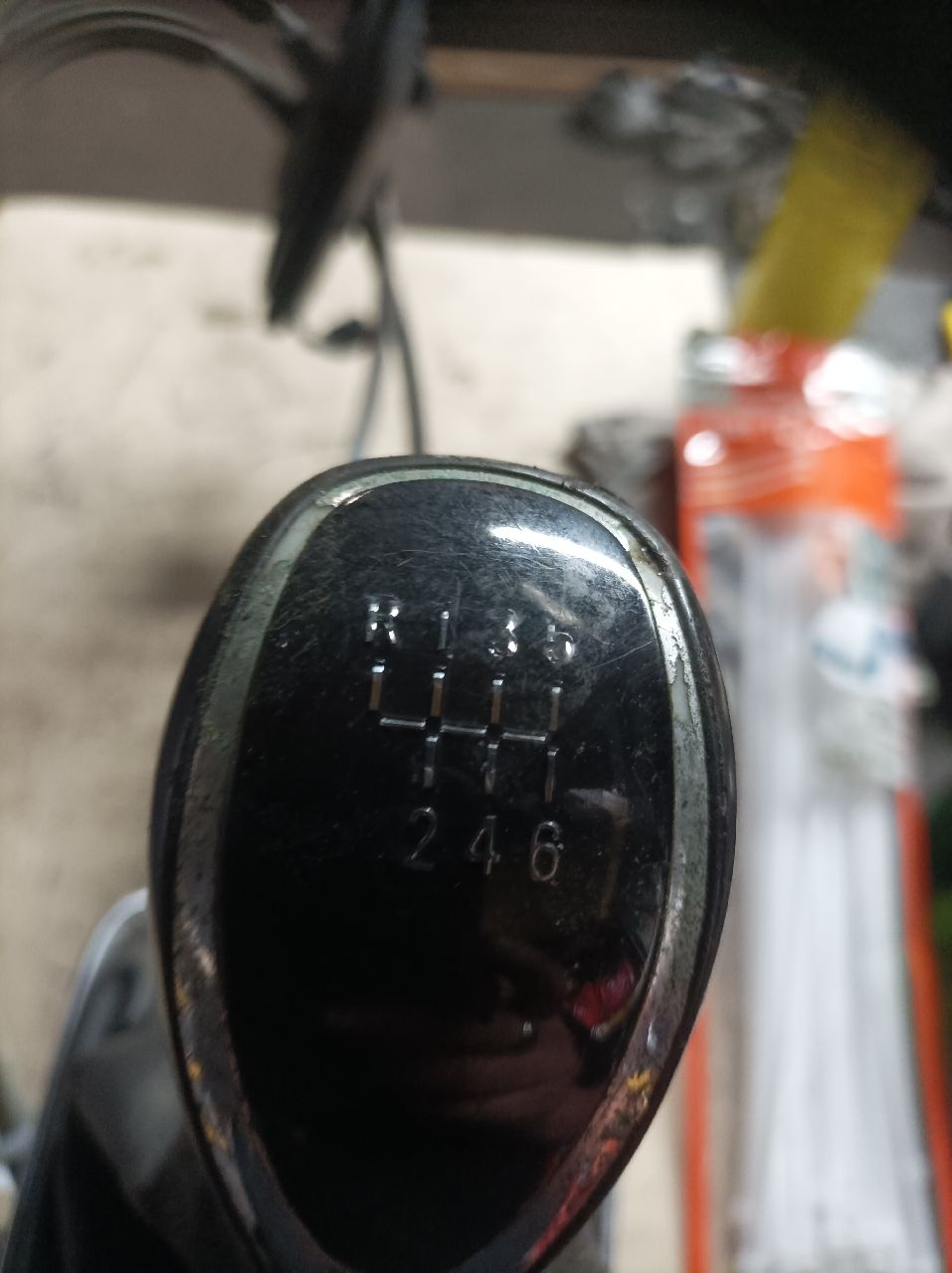 Opel Astra K gearshift lever and cables