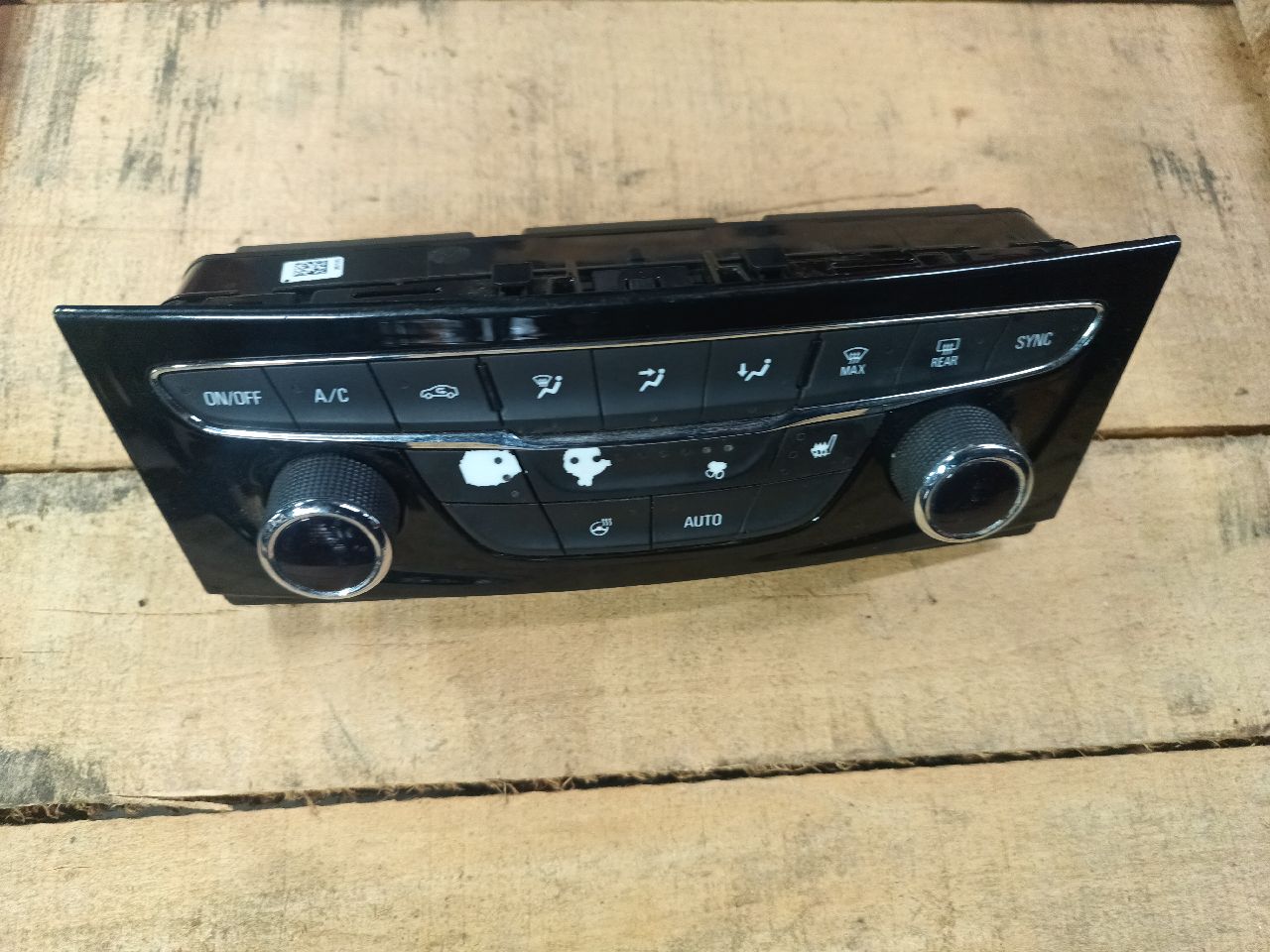 Opel Astra K climate control unit
