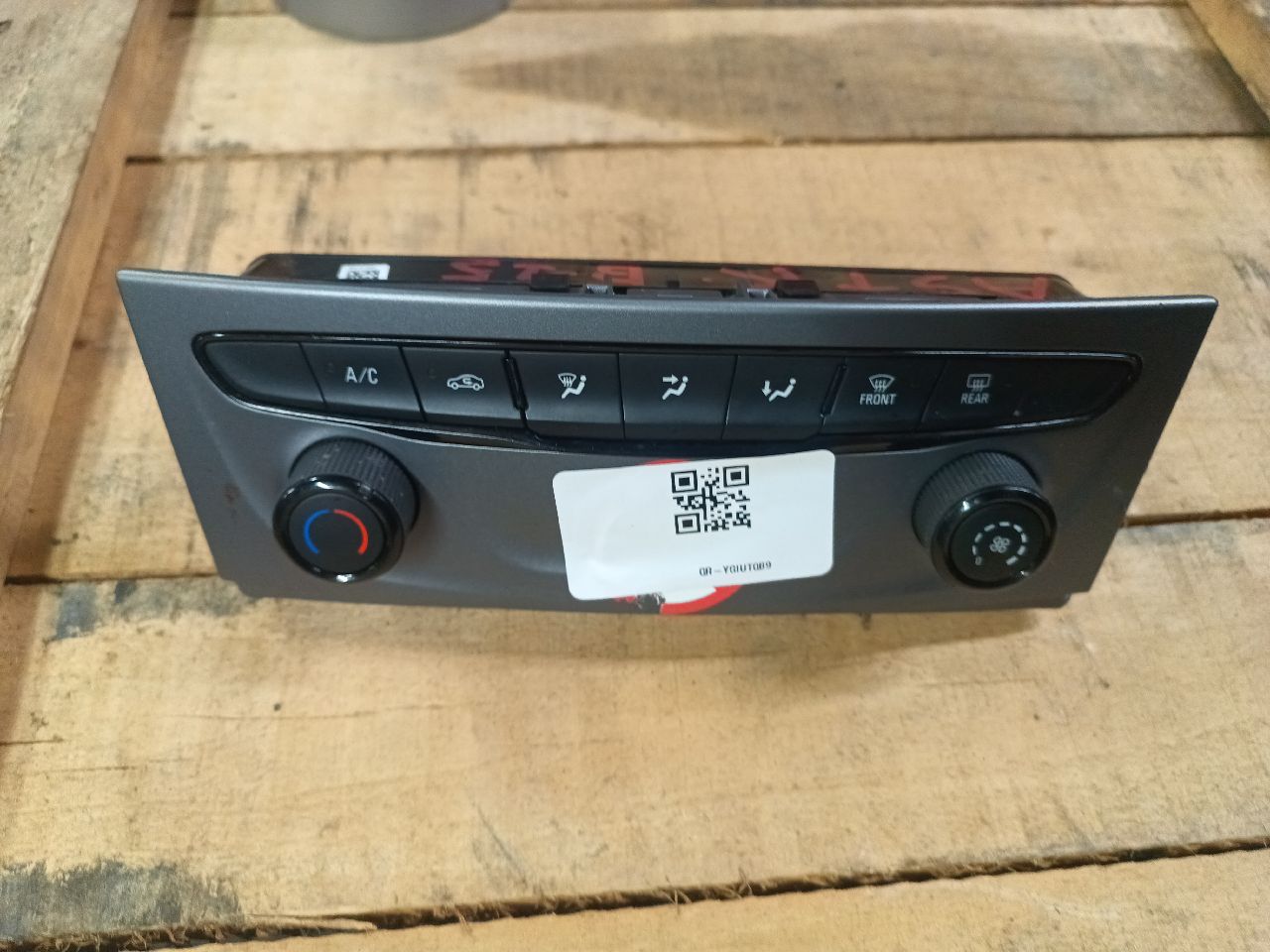 Bedieningspaneel airconditioning Opel Astra K