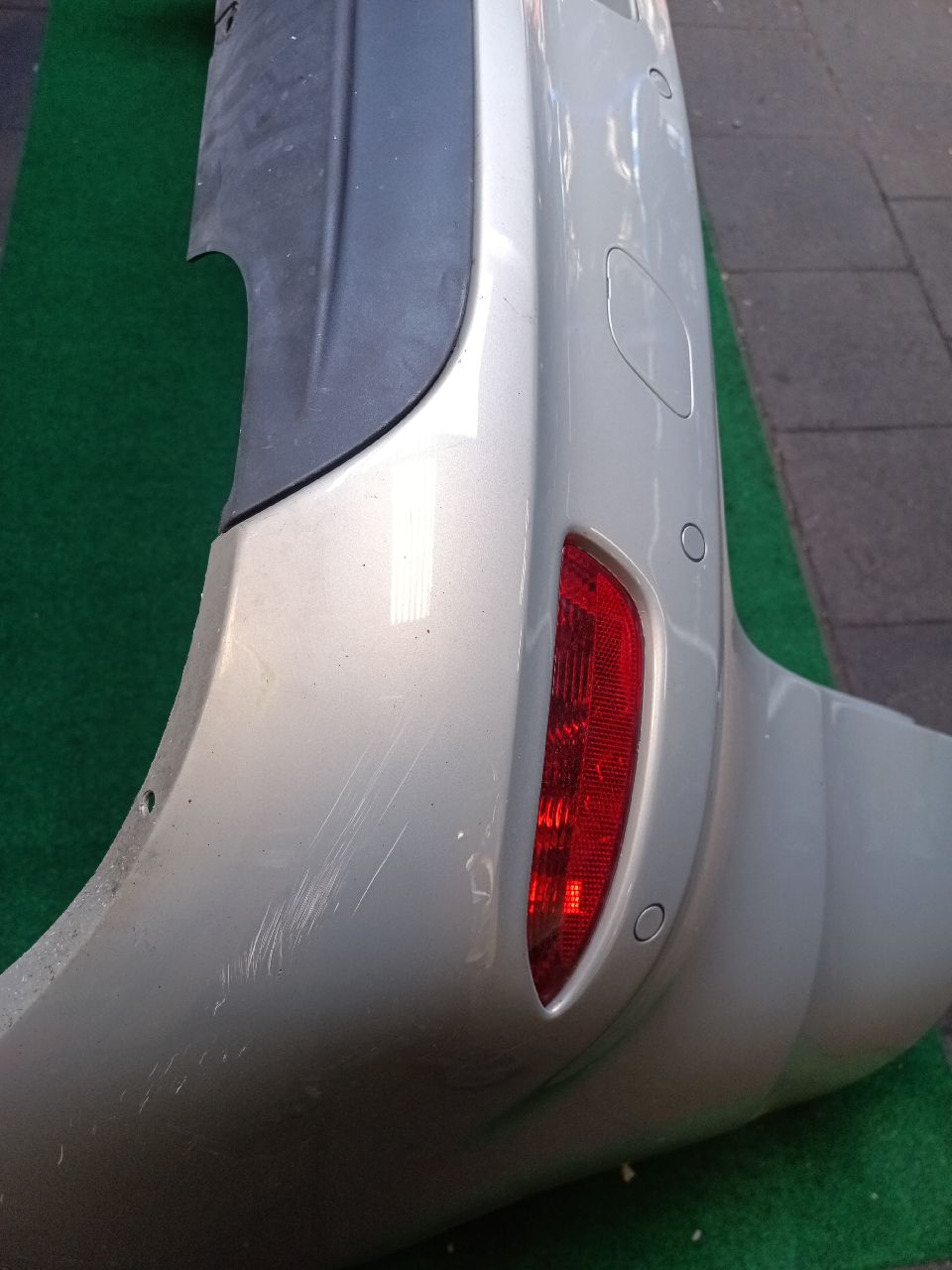 Achterbumper Zafira C met 6 parkeersensoren en fietsendrager