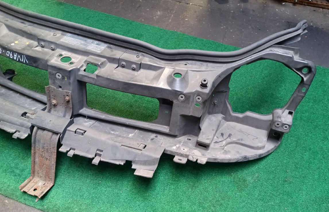 Radiator support for front-end frame Vivaro