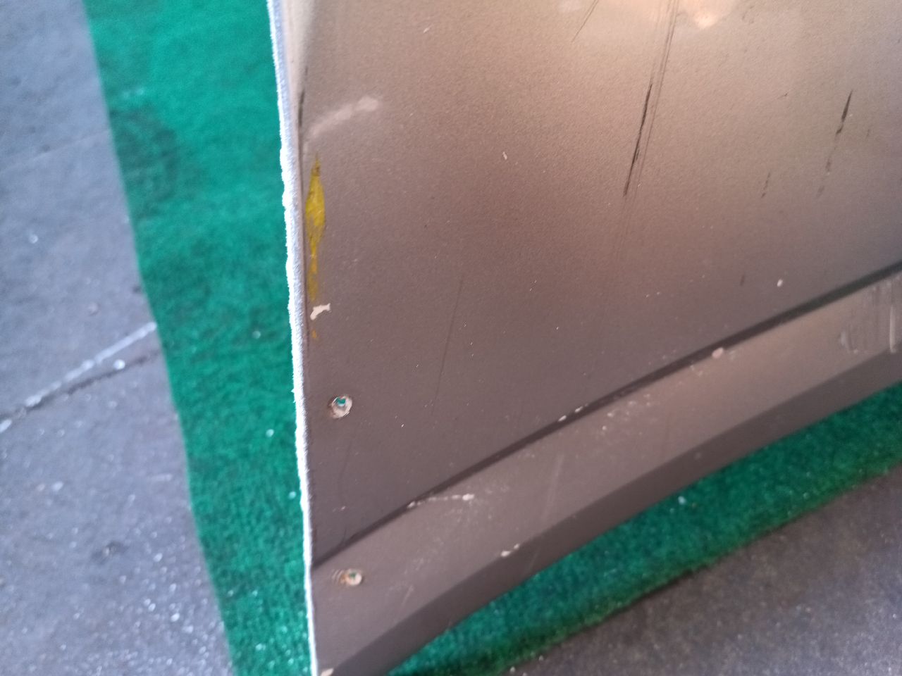 Vectra front bumper