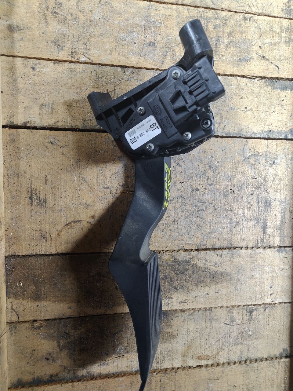 Accelerator pedal Zafira b BT