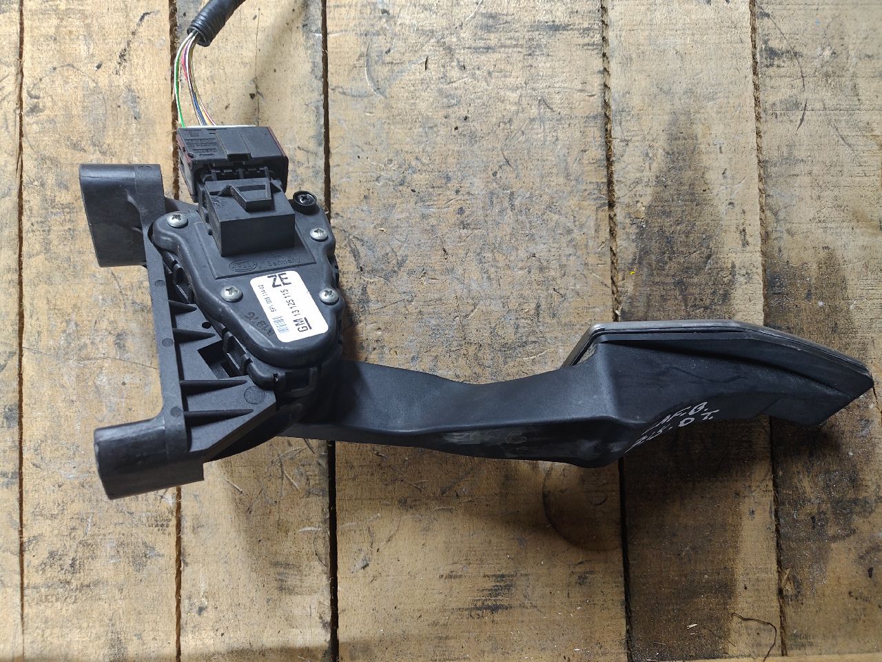 Pédale accélérateur Zafira b ze