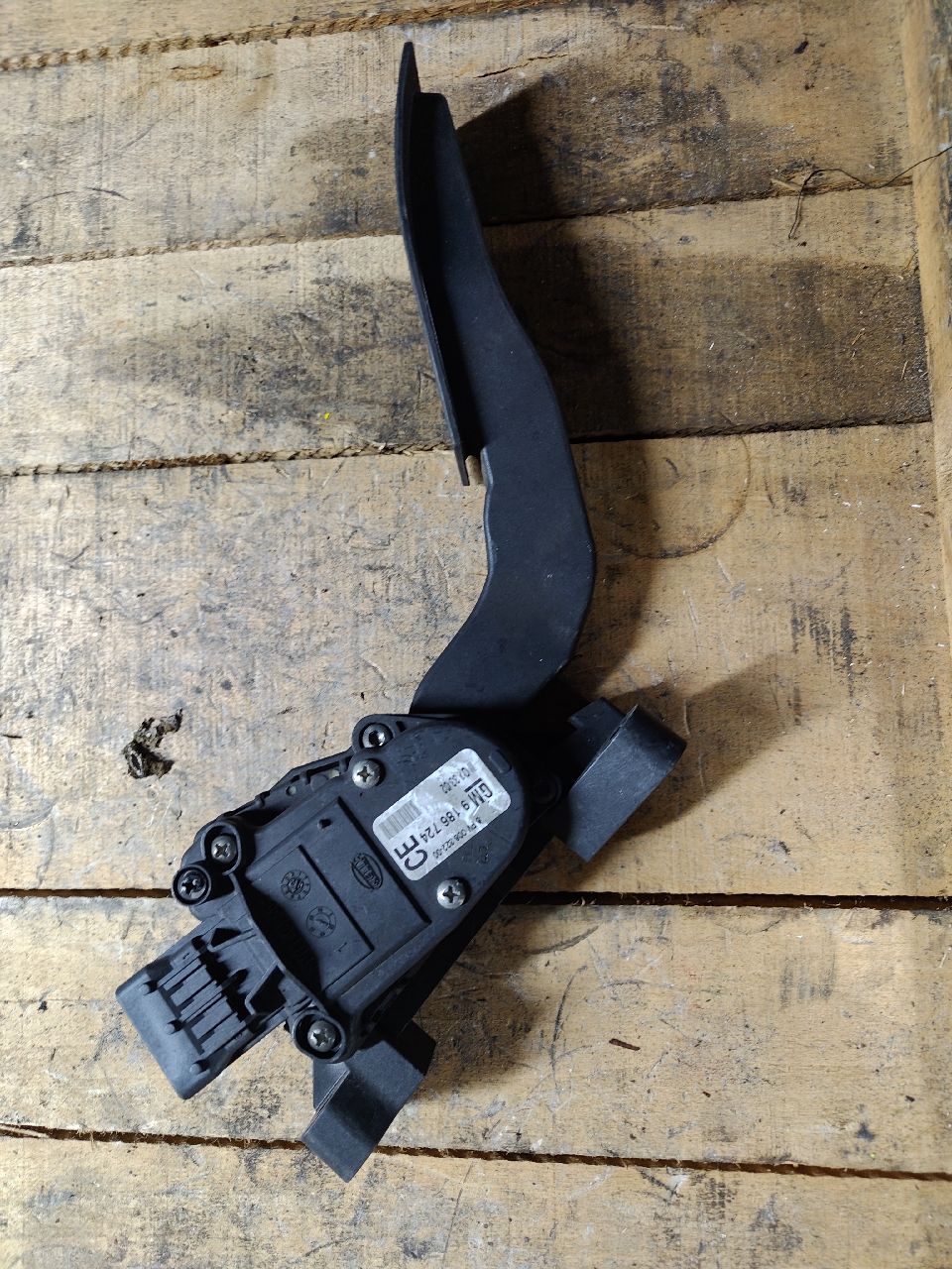Accelerator pedal for Vectra c. CE