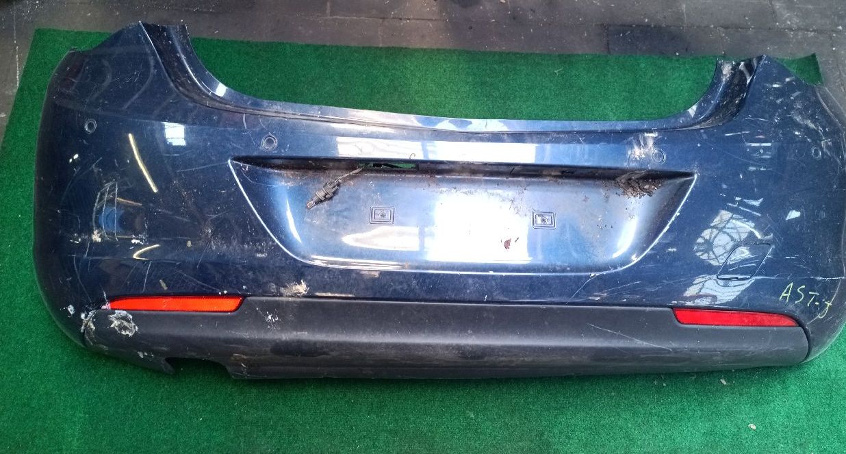 Achterbumper voor Astra J, 4 sensoren, 5-deurs