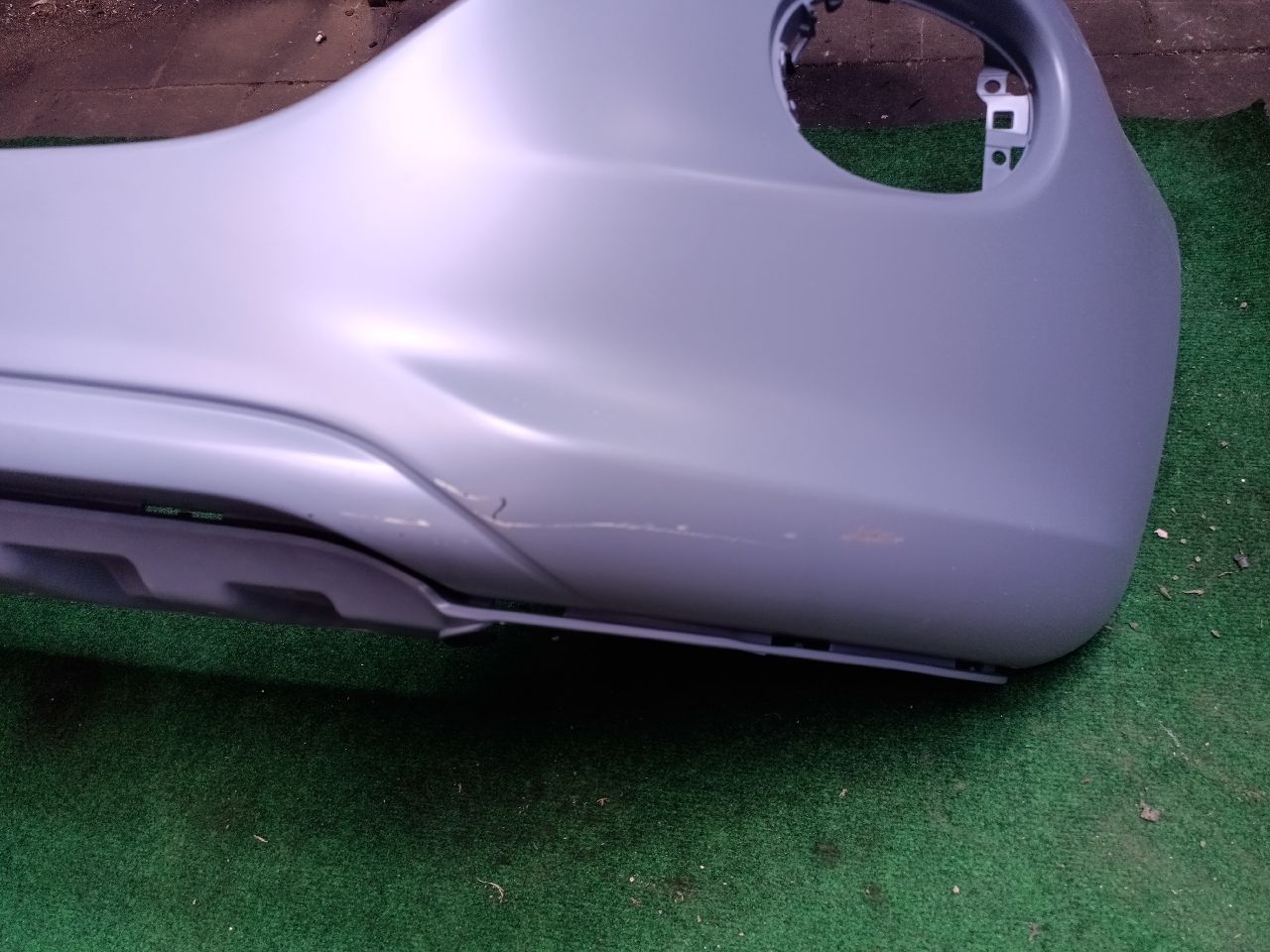 Front bumper for Adam, unpainted