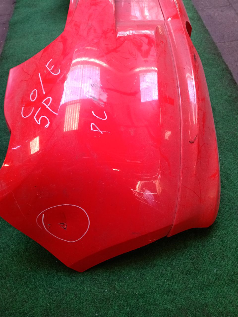 Achterbumper Corsa E 5-deurs OPC line