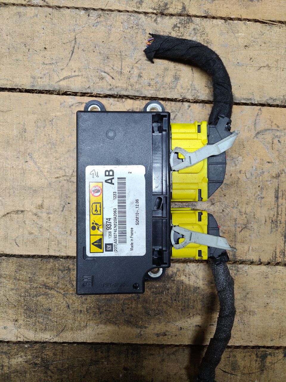 Airbag control unit