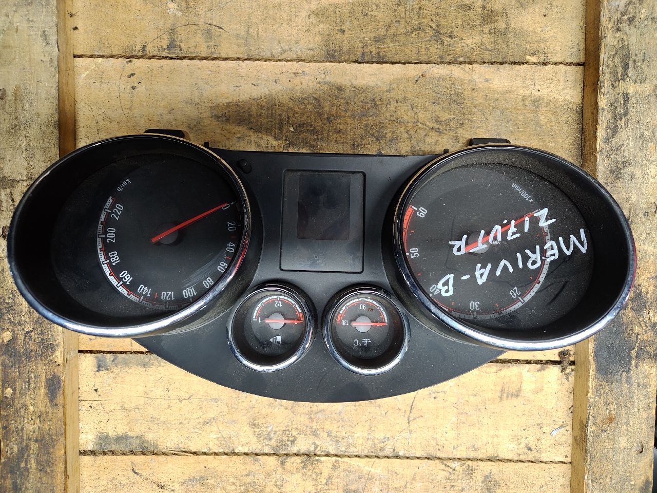 Combinatie-instrument Meriva b diesel ABVC