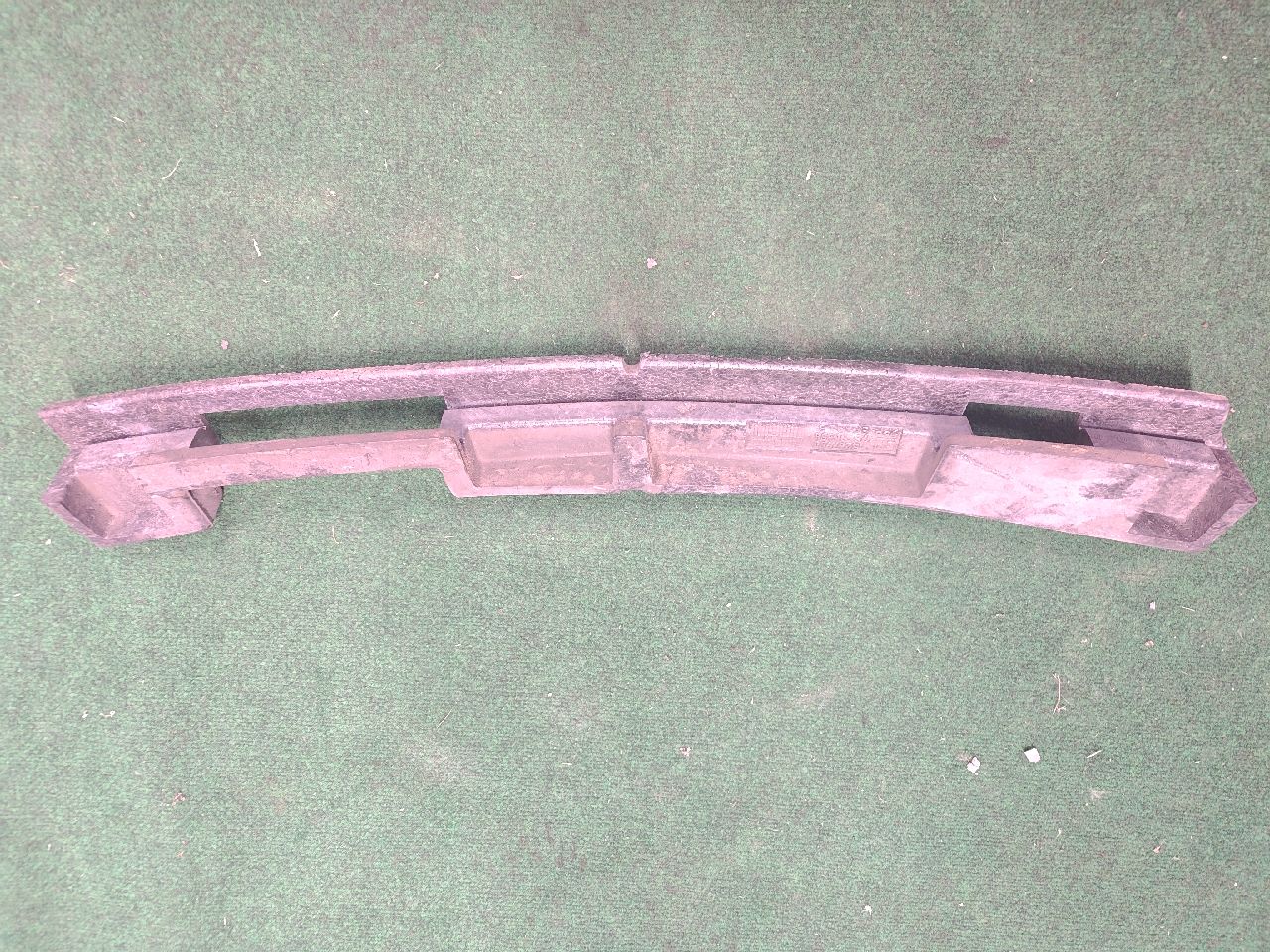 Front bumper absorbers