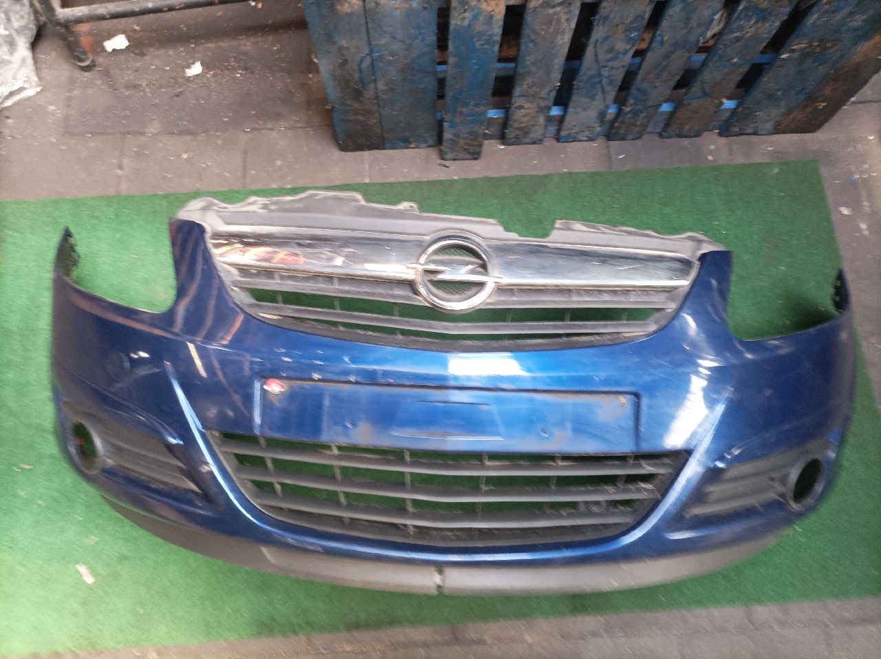 Opel Corsa D Phase 1 front bumper