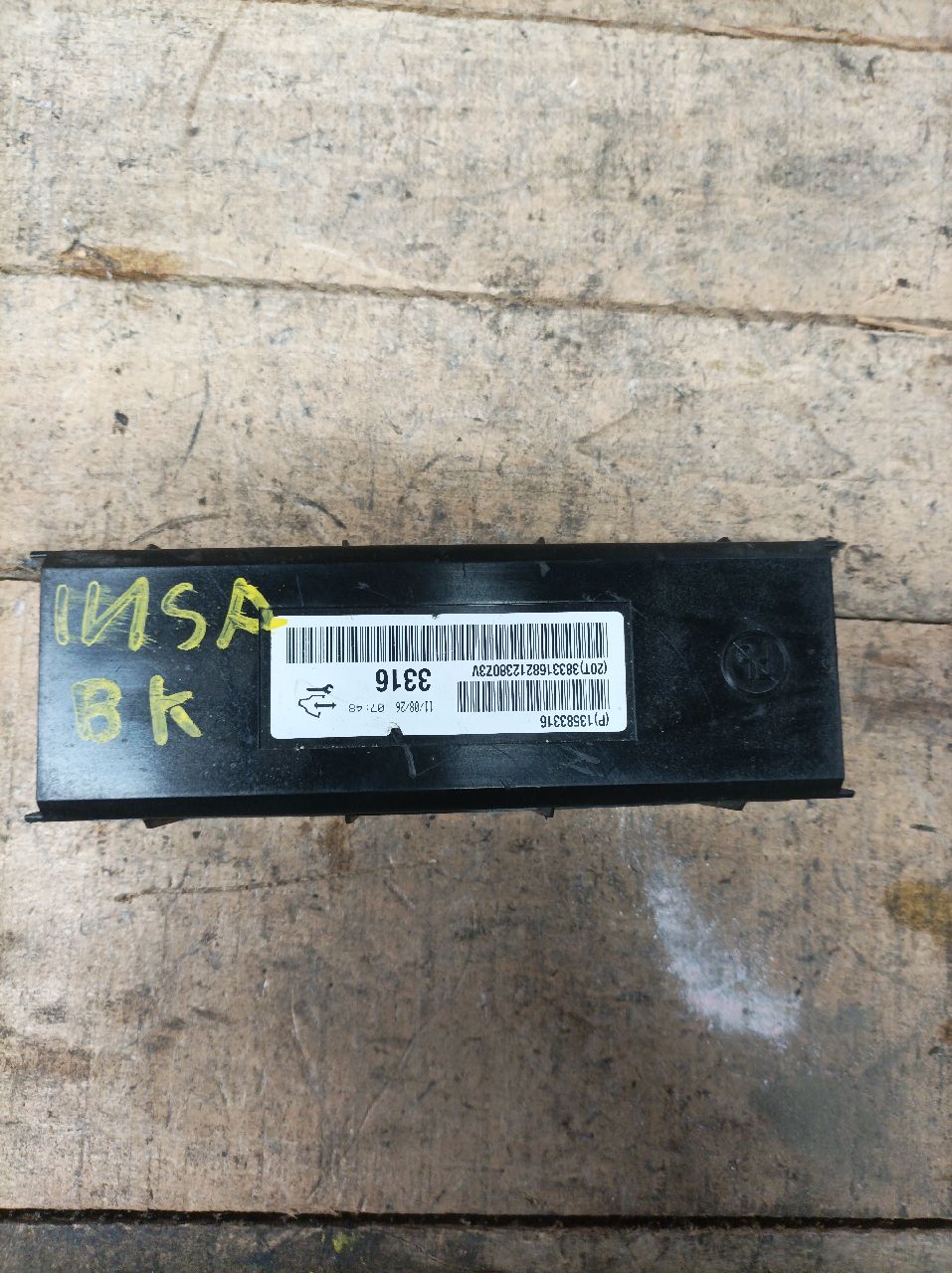 Commande de climatisation Opel Insignia A