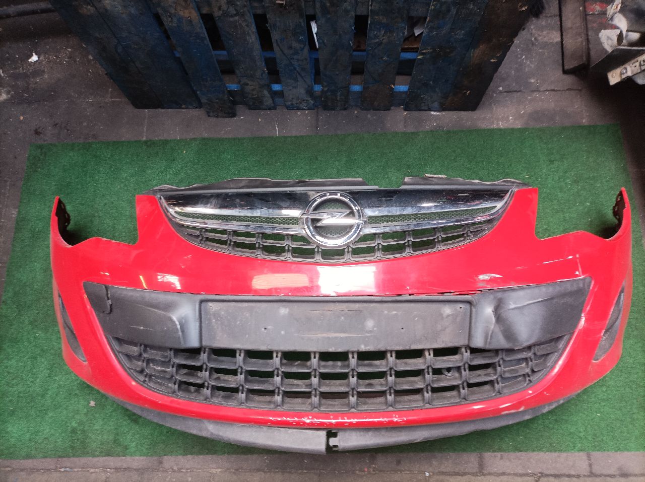 Front bumper for Opel Corsa D phase 2