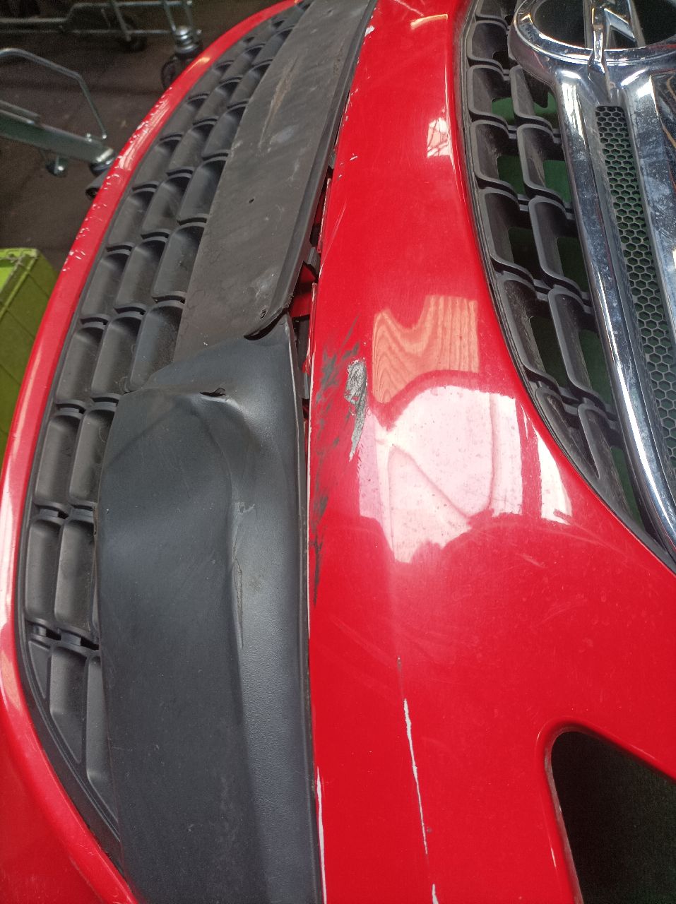Front bumper for Opel Corsa D phase 2