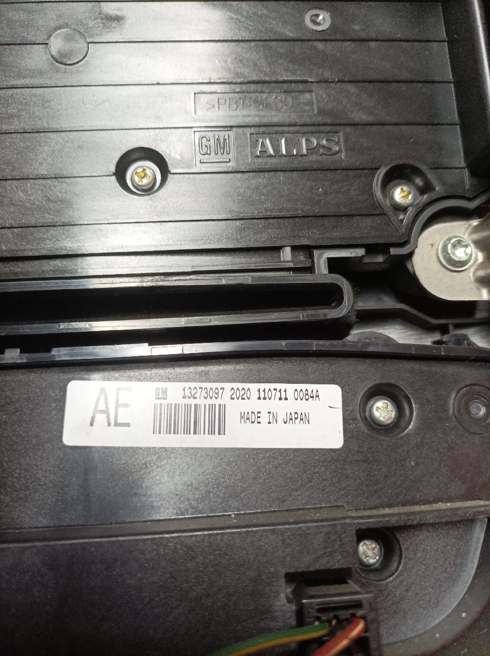 Module de commande radio et chauffage Opel Insignia A phase 1