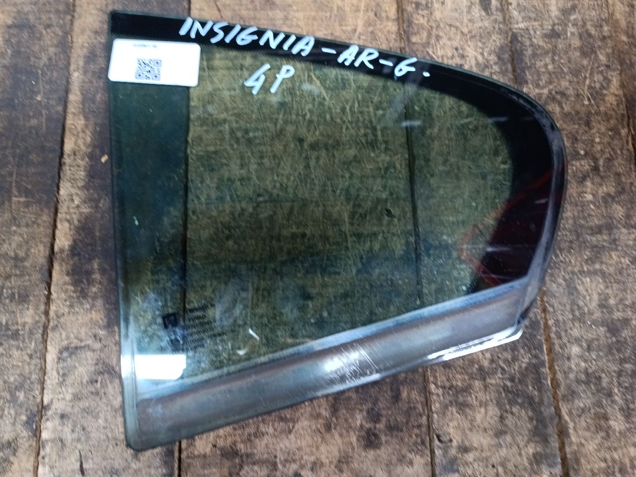 Rear left window (5-door)