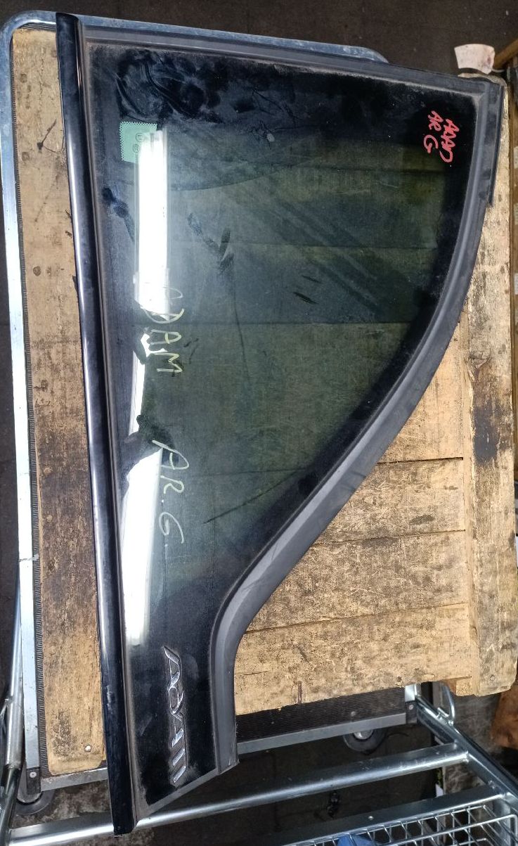 Left rear window glass