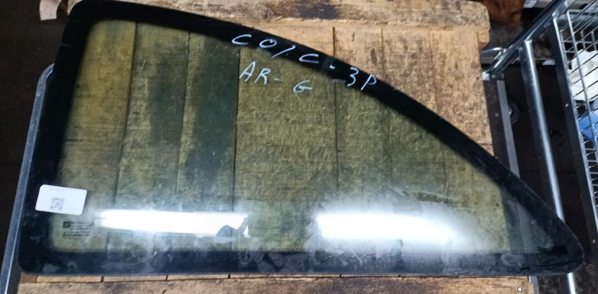Rear left window glass