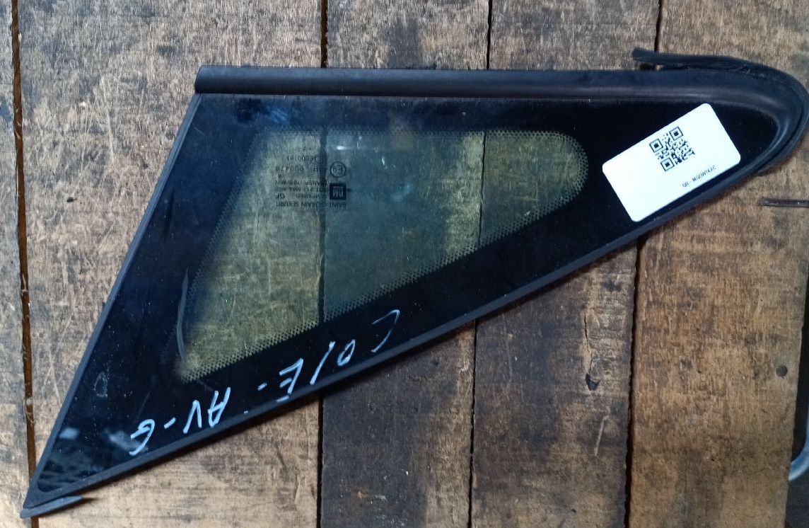 Front left window glass