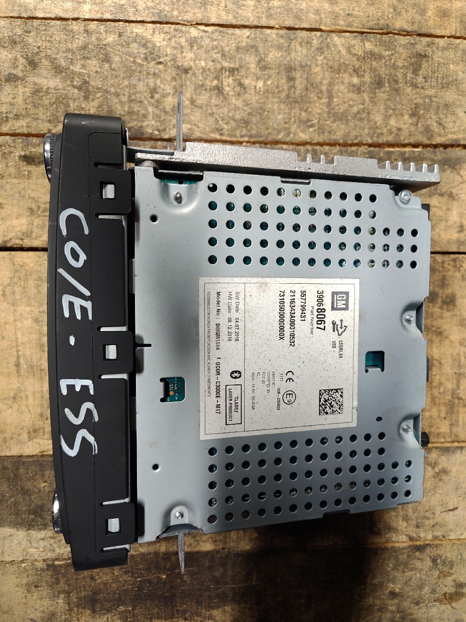 Radio for Corsa E
