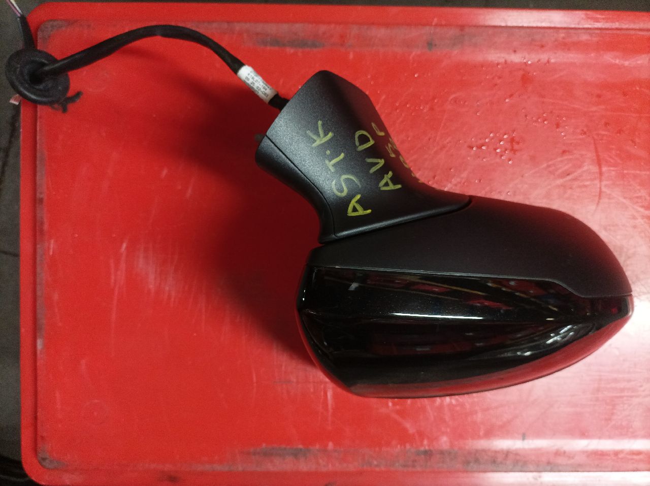 Right exterior mirror, electrically adjustable, heated, electrically foldable, with blind spot detector for Opel Astra K
